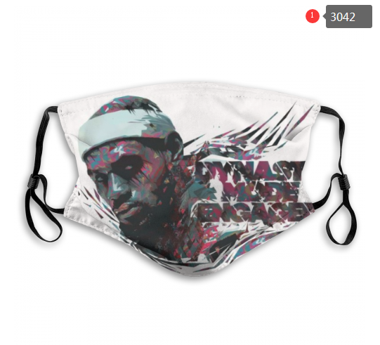 NBA Los Angeles Lakers #24 Dust mask with filter->nba dust mask->Sports Accessory